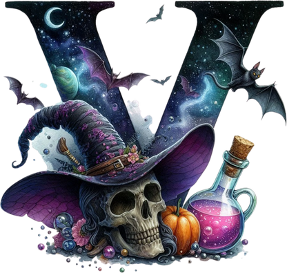 Halloween Bügelbild ABC für kleine Halloween Fans Bild_22