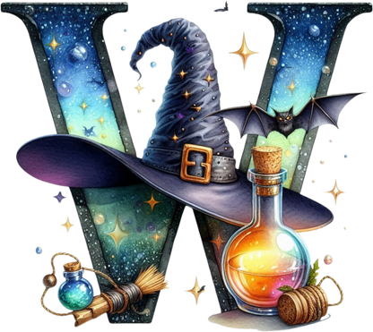 Halloween Bügelbild ABC für kleine Halloween Fans Bild_23