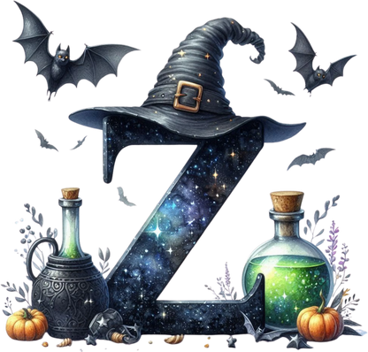 Halloween Bügelbild ABC für kleine Halloween Fans Bild_26