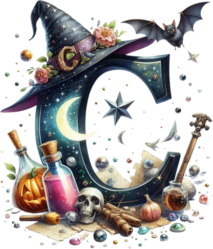 Halloween Bügelbild ABC für kleine Halloween Fans Bild_3