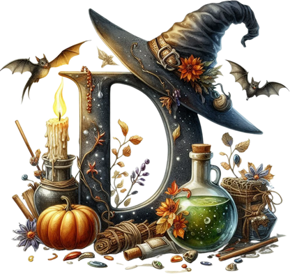 Halloween Bügelbild ABC für kleine Halloween Fans Bild_4