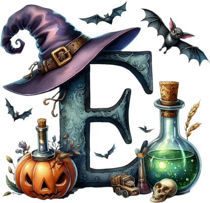 Halloween Bügelbild ABC für kleine Halloween Fans Bild_5