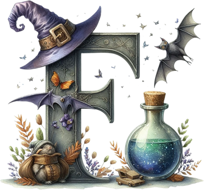 Halloween Bügelbild ABC für kleine Halloween Fans Bild_6