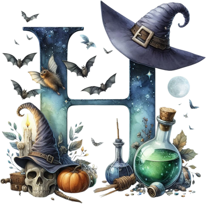 Halloween Bügelbild ABC für kleine Halloween Fans Bild_8