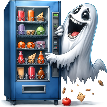 Bügelbild Halloween crazy Geister