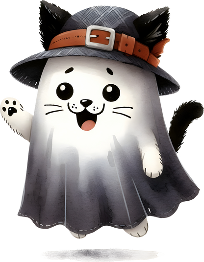 Bügelbild Halloween crazy Geister