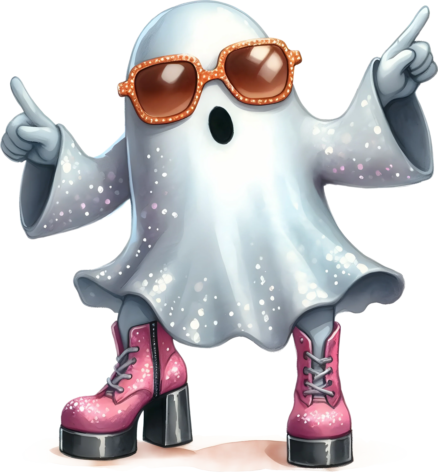 Halloween Sticker Geister – Gruselige & süße Geist-Motive Bild_7