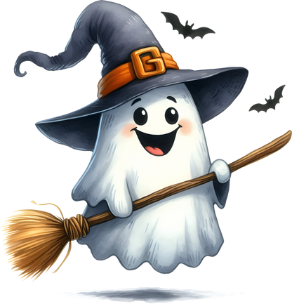 Bügelbild Halloween crazy Geister