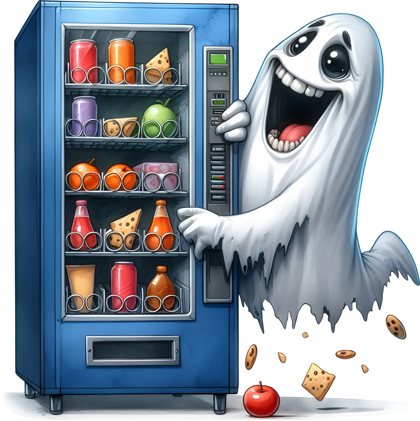 Halloween Sticker Geister – Gruselige & süße Geist-Motive Bild_14