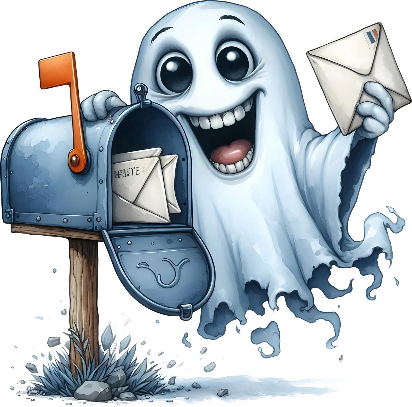 Halloween Sticker Geister – Gruselige & süße Geist-Motive Bild_3