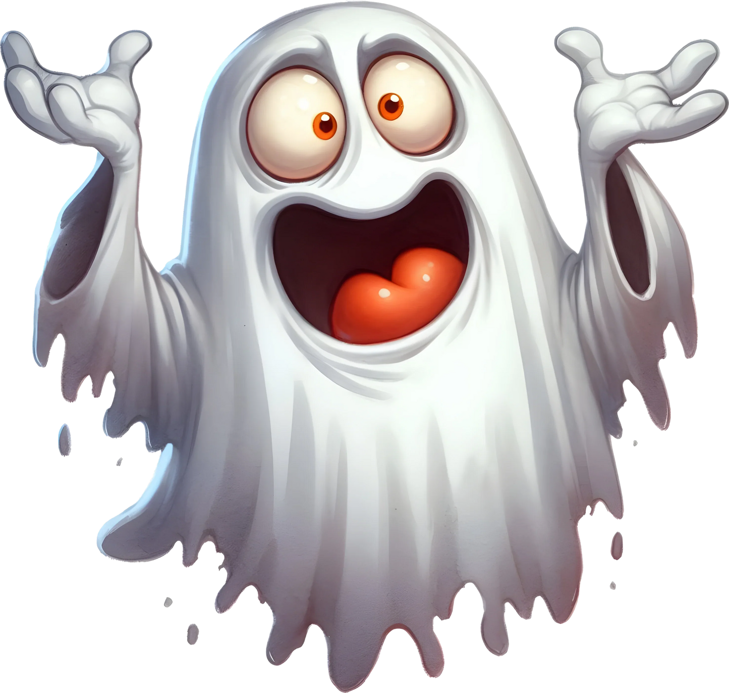 Halloween Sticker Geister – Gruselige & süße Geist-Motive Bild_8