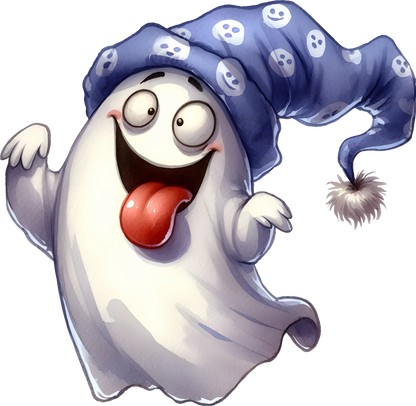 Halloween Sticker Geister – Gruselige & süße Geist-Motive Bild_5