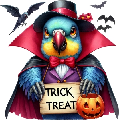 Halloween Bügelbild niedliche Tiere Bild_9