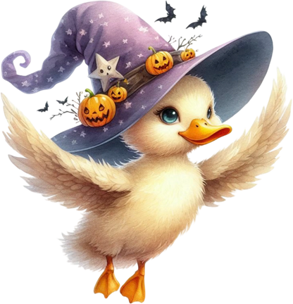 Halloween Bügelbild niedliche Tiere Bild_10