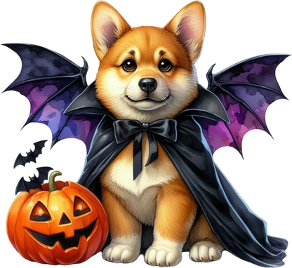 Halloween Bügelbild niedliche Tiere Bild_7