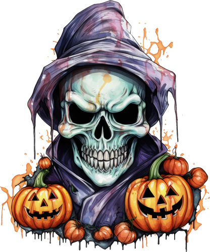 Halloween Bügelbild Monster - gruselig und hochwertig Bild_2