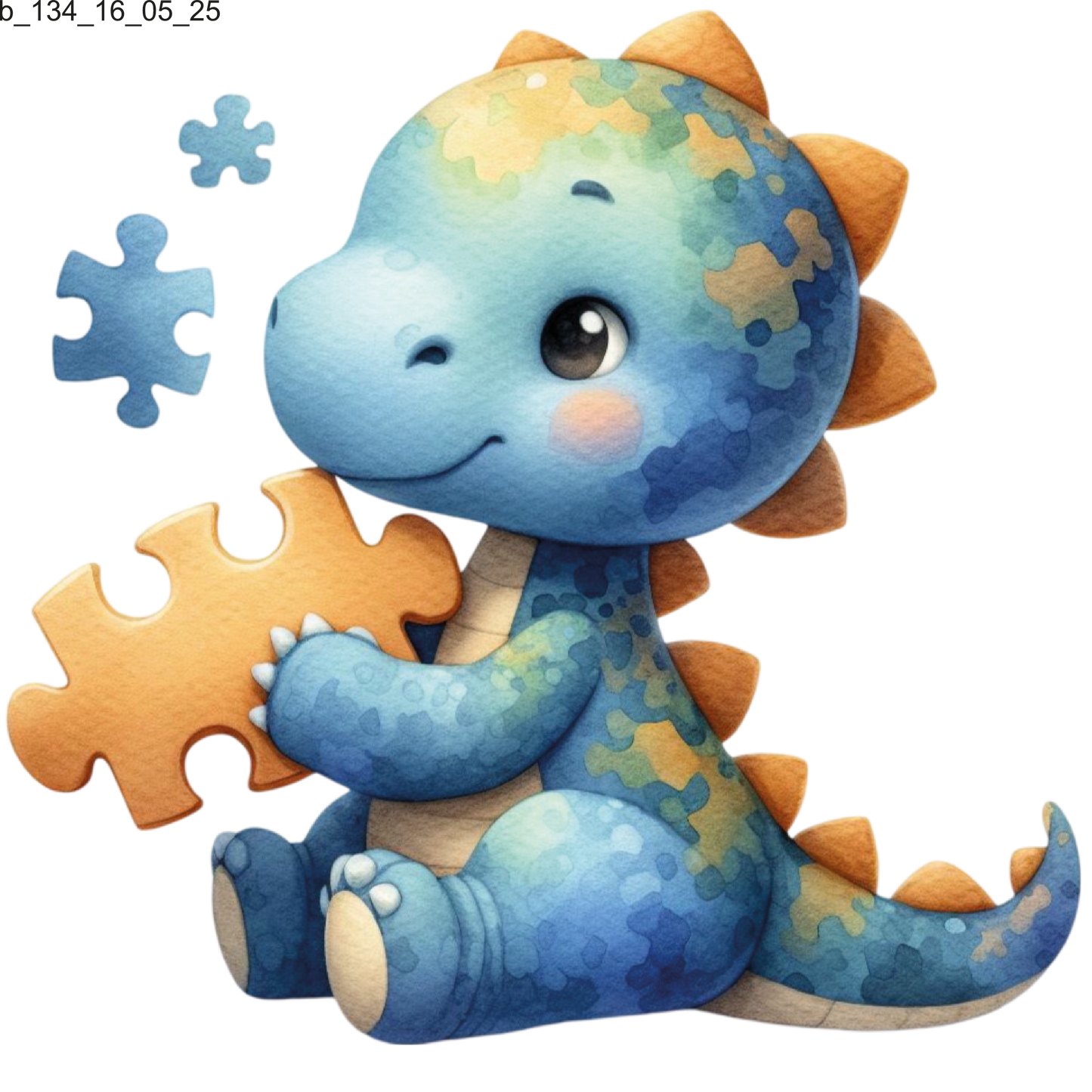 Bügelbild Dino Babys