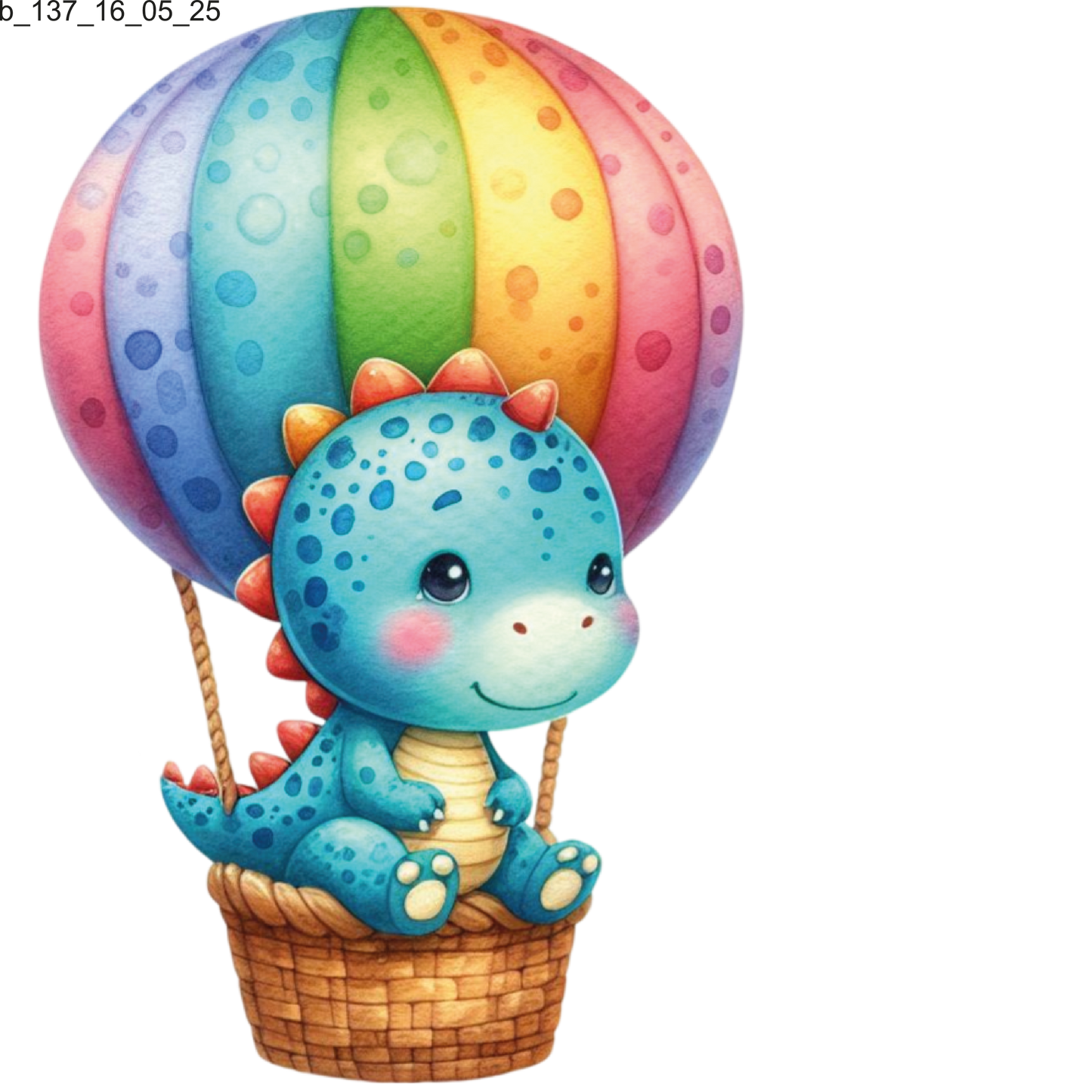 Bügelbild Dino Babys