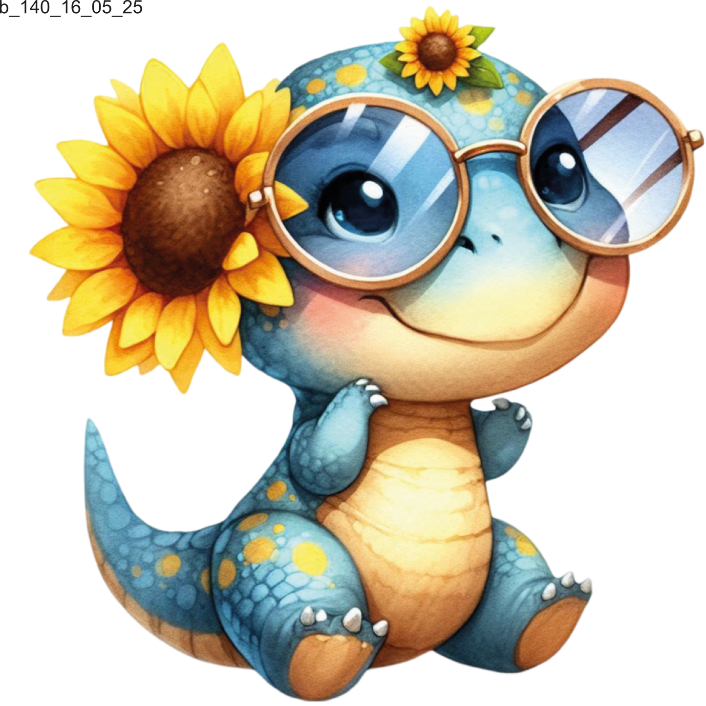 Bügelbild Dino Babys