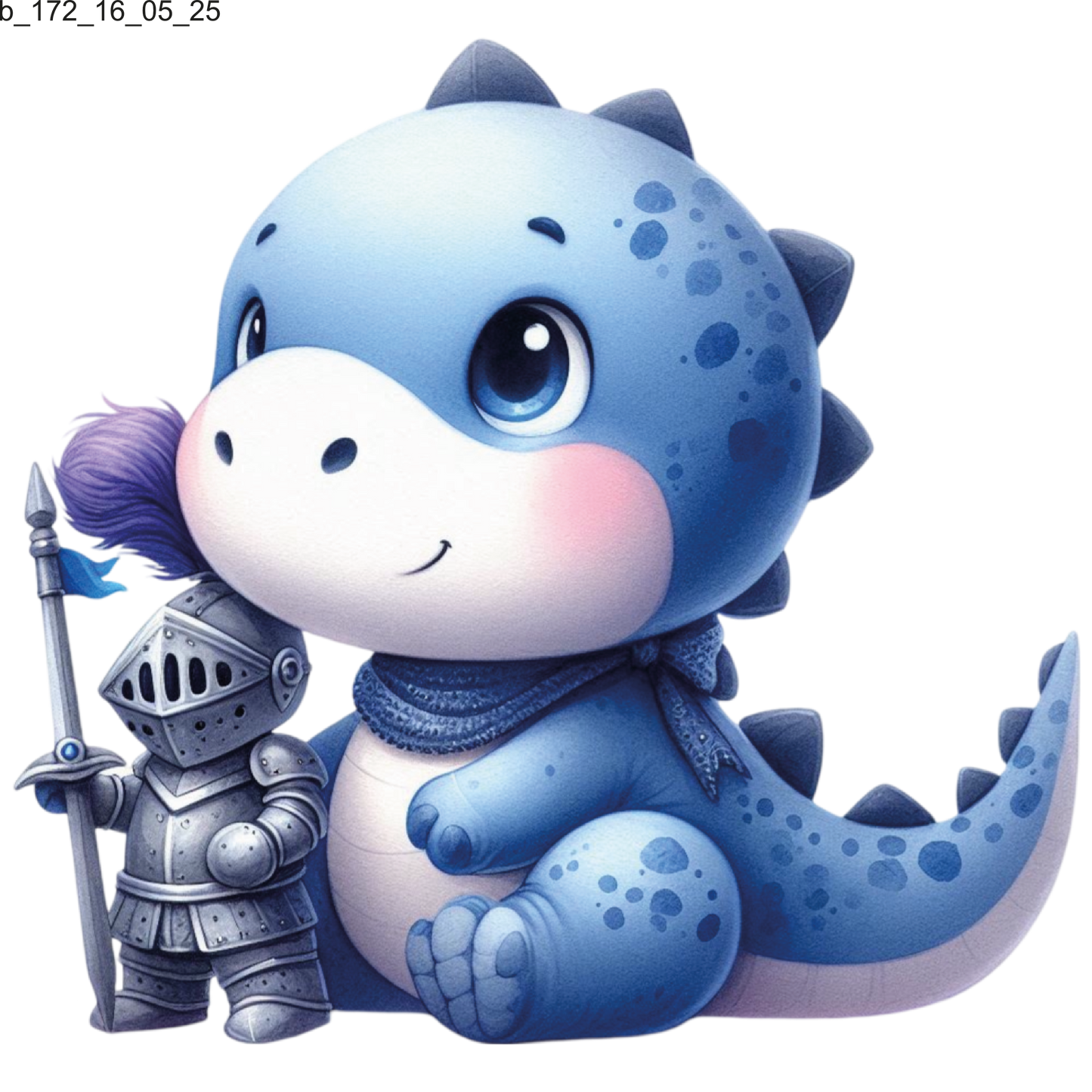 Bügelbild Dino Babys