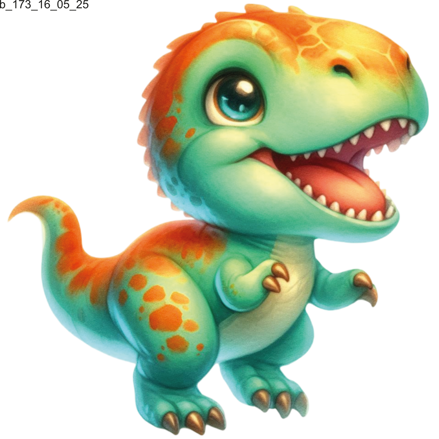 Bügelbild Dino Babys