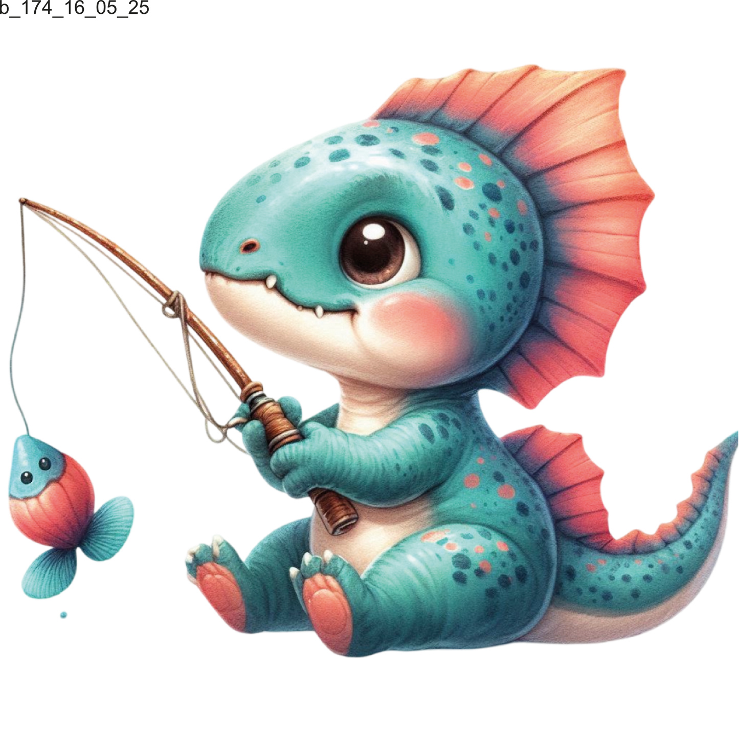 Bügelbild Dino Babys