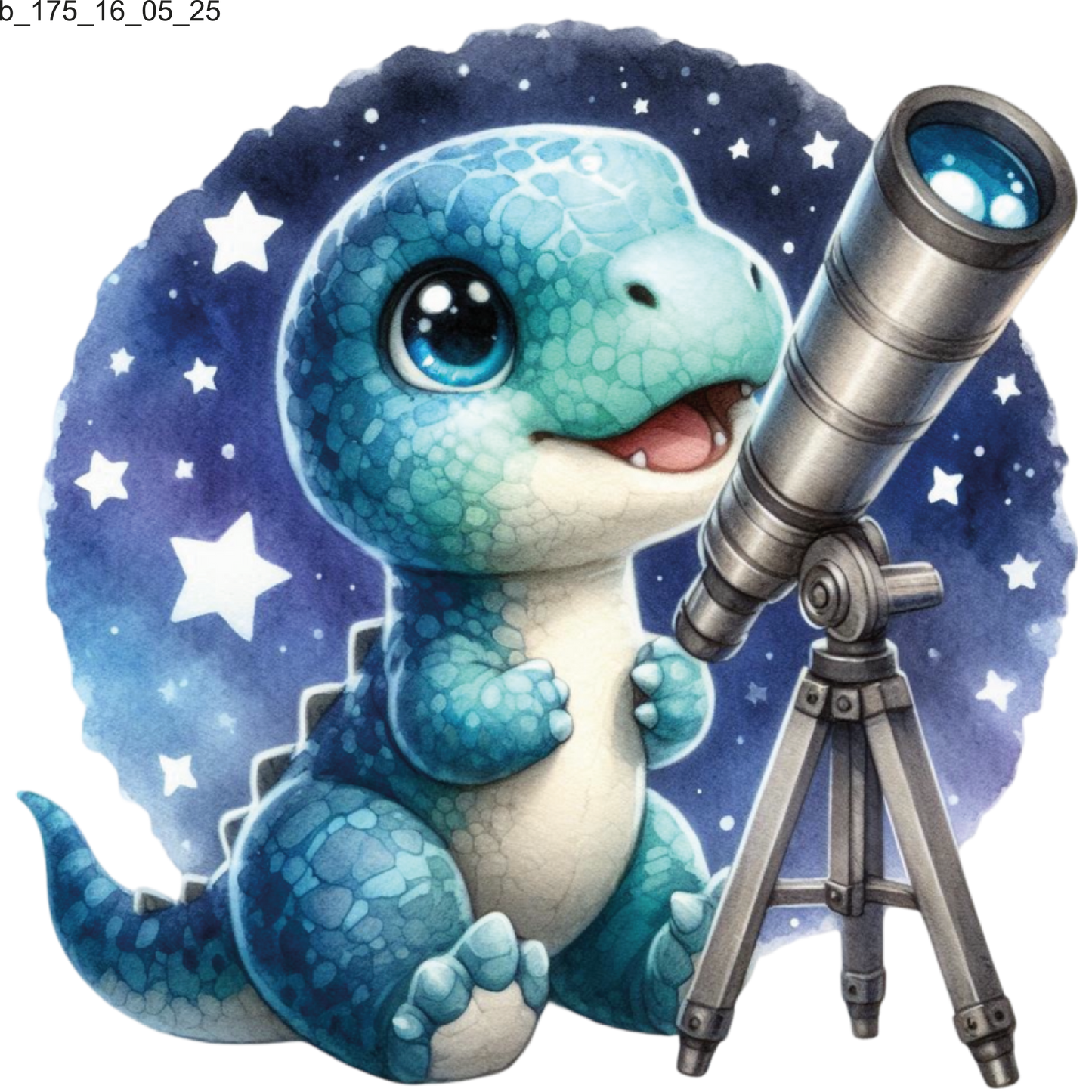 Bügelbild Dino Babys