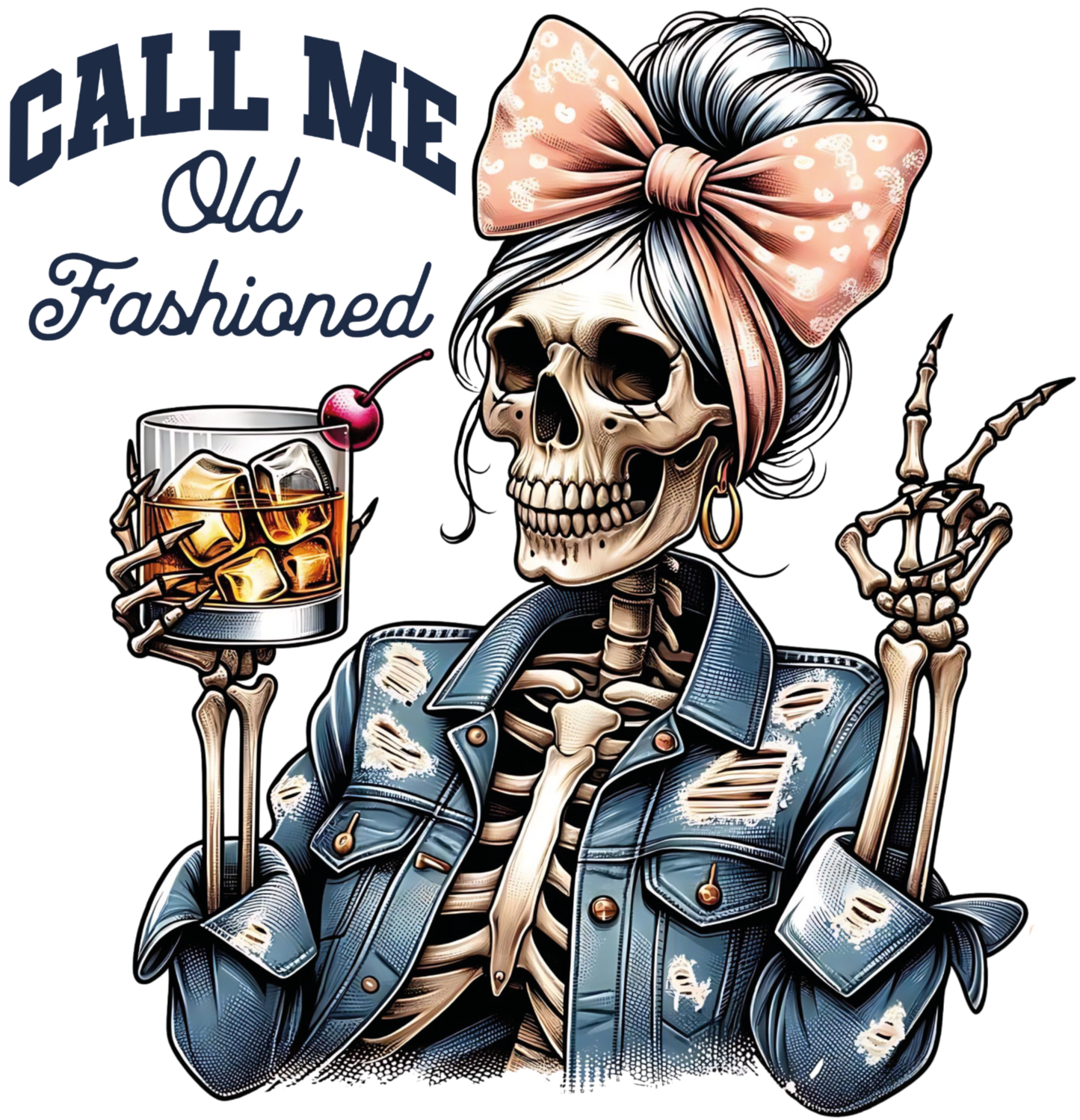 Bügelbilder Skull Frauen
