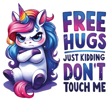 Bügelbild Einhorn Sprüche robuste Premium-Folie Bild_4