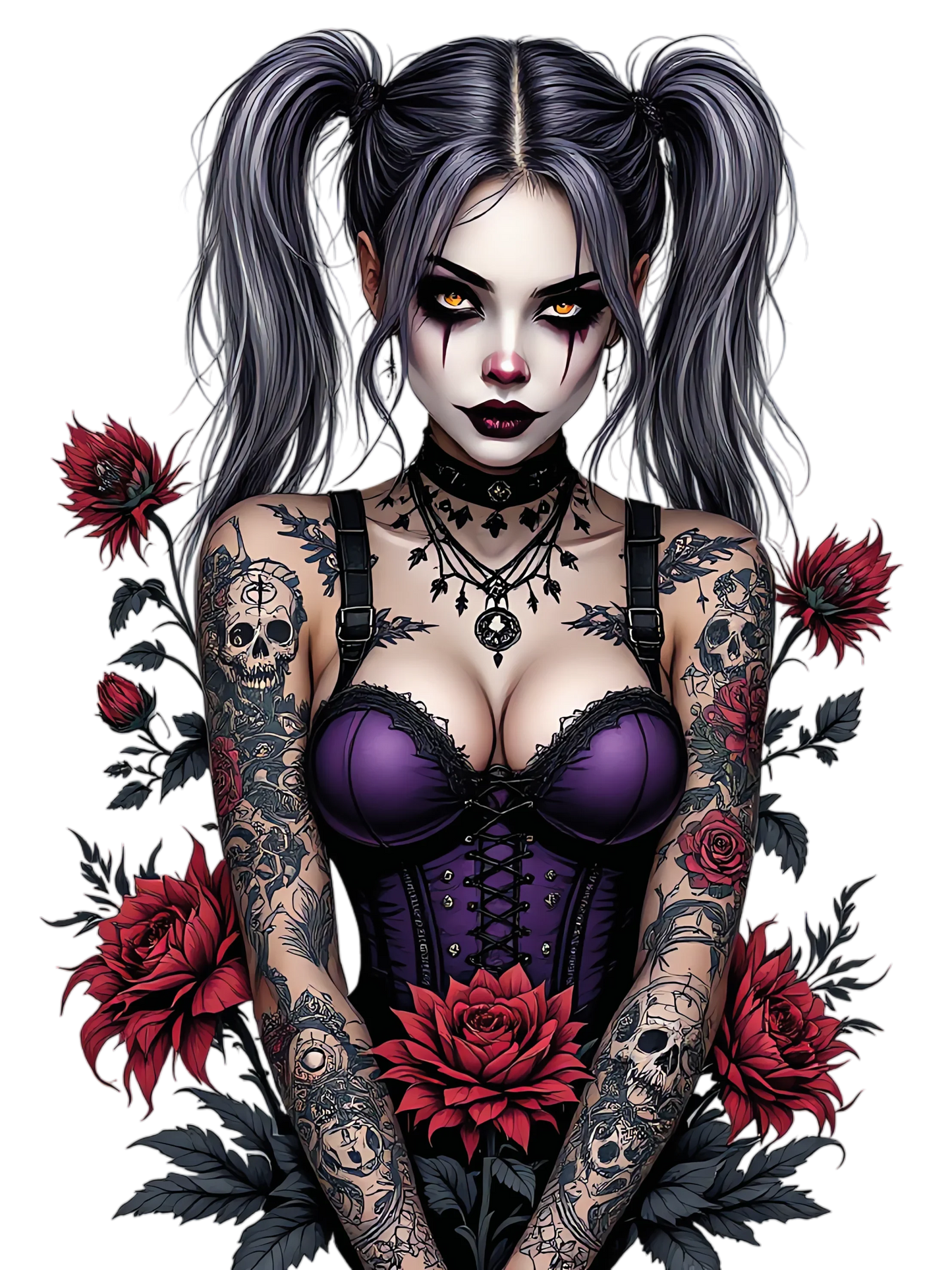 Bügelbild modische Frauen – robuste Premium-Folie Bild_10