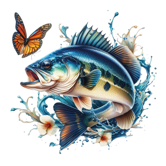 Bügelbilder Fische