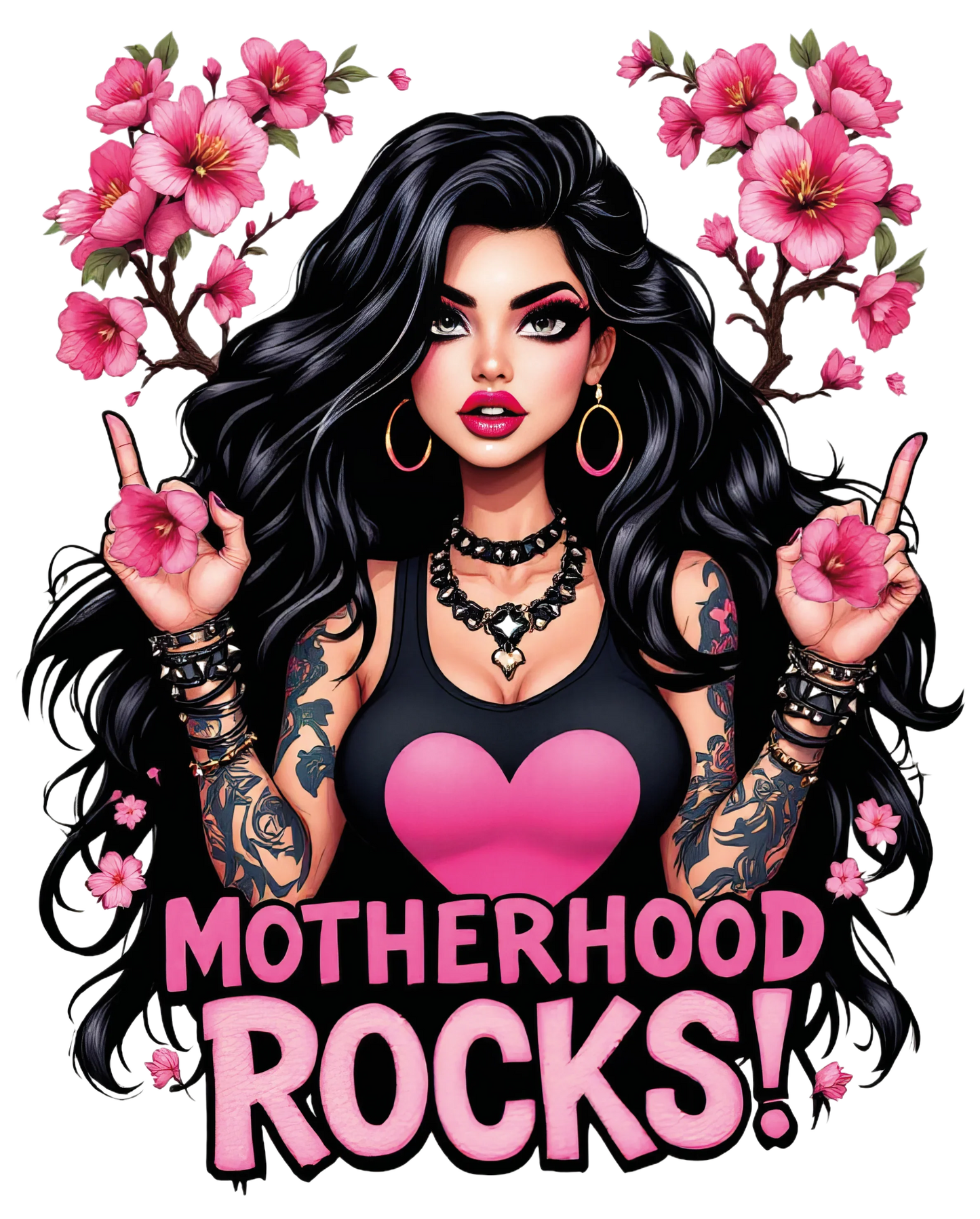 Bügelbild modische Frauen – robuste Premium-Folie Bild_7