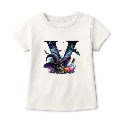 Halloween Bügelbild ABC für kleine Halloween Fans