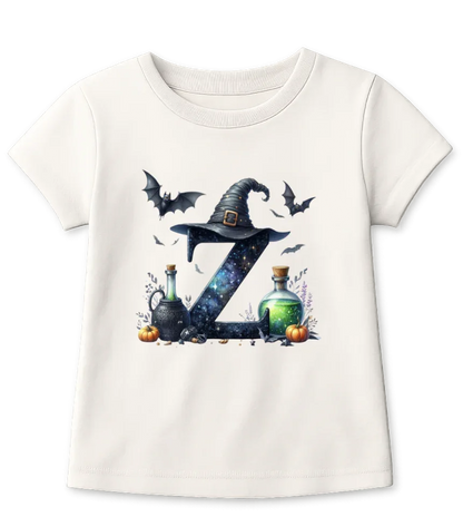 Halloween Bügelbild ABC für kleine Halloween Fans